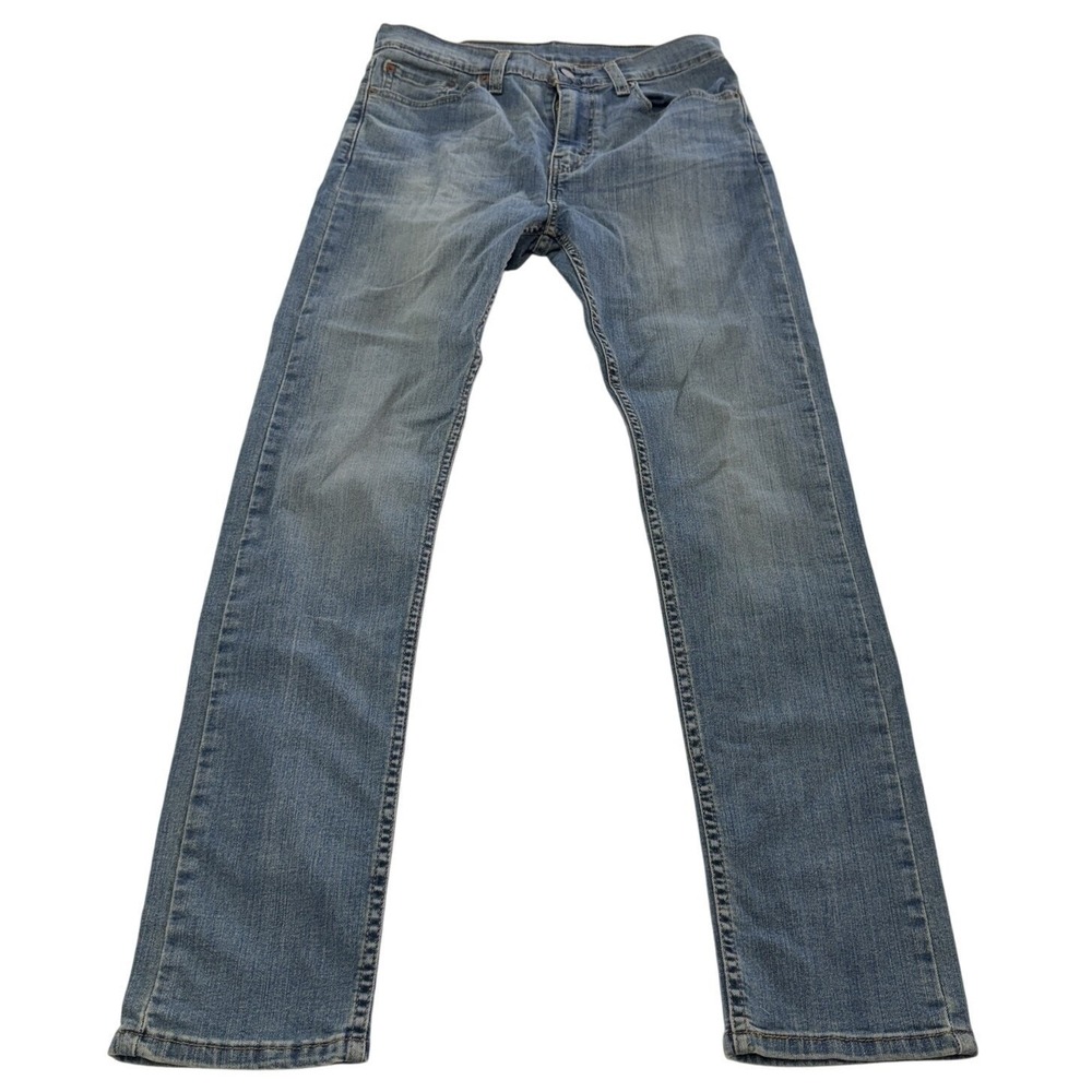 Levis Jeans‎ Mens 32x32 Blue 510 Skinny Fit Denim Casual Faded